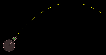 Box2D projected trajectory