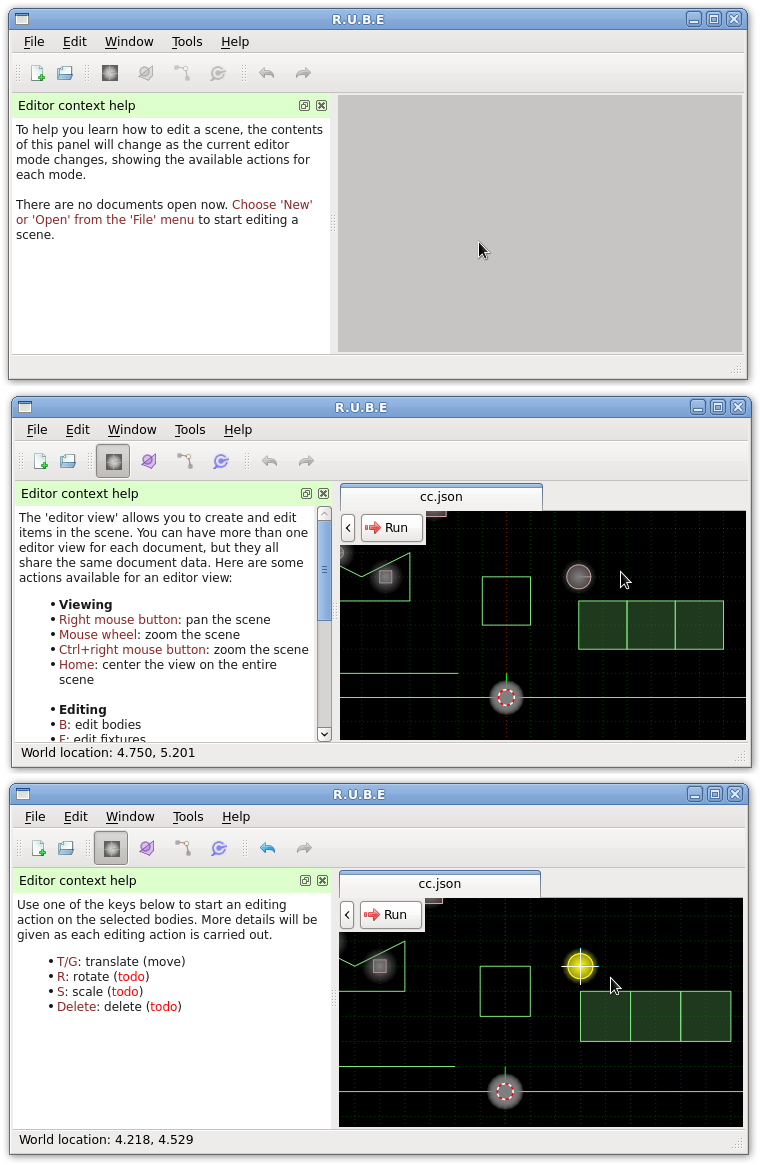 Box2D editor R.U.B.E. pro