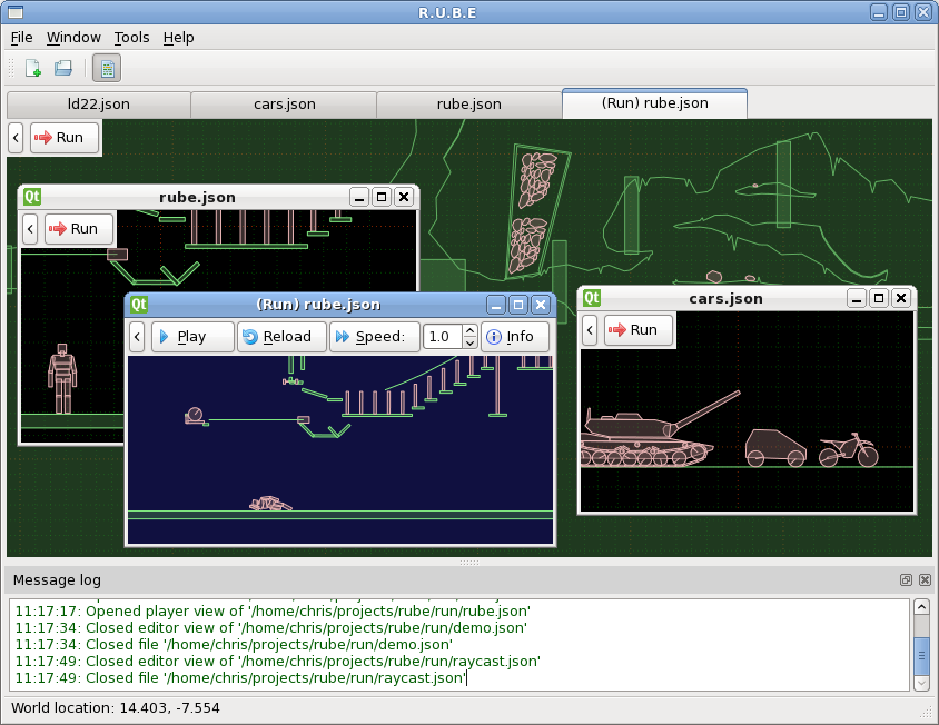 Box2D editor R.U.B.E. pro